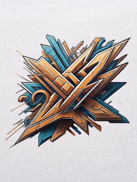 Cool crazy graffiti design