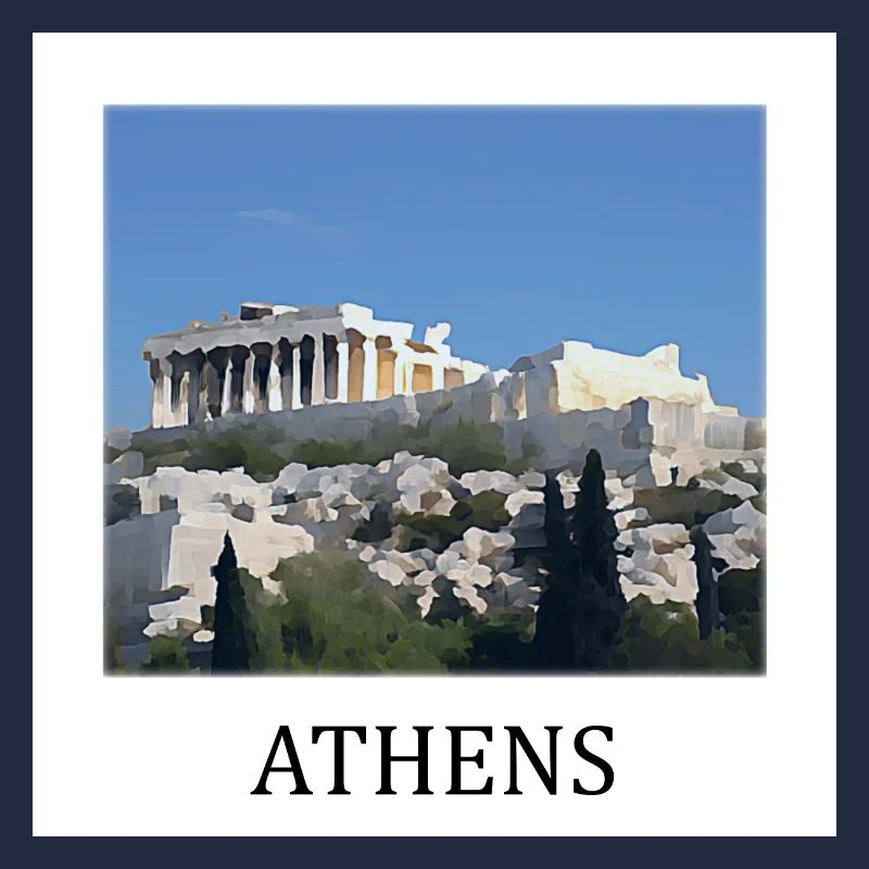 Acropole d’Athènes Grèce