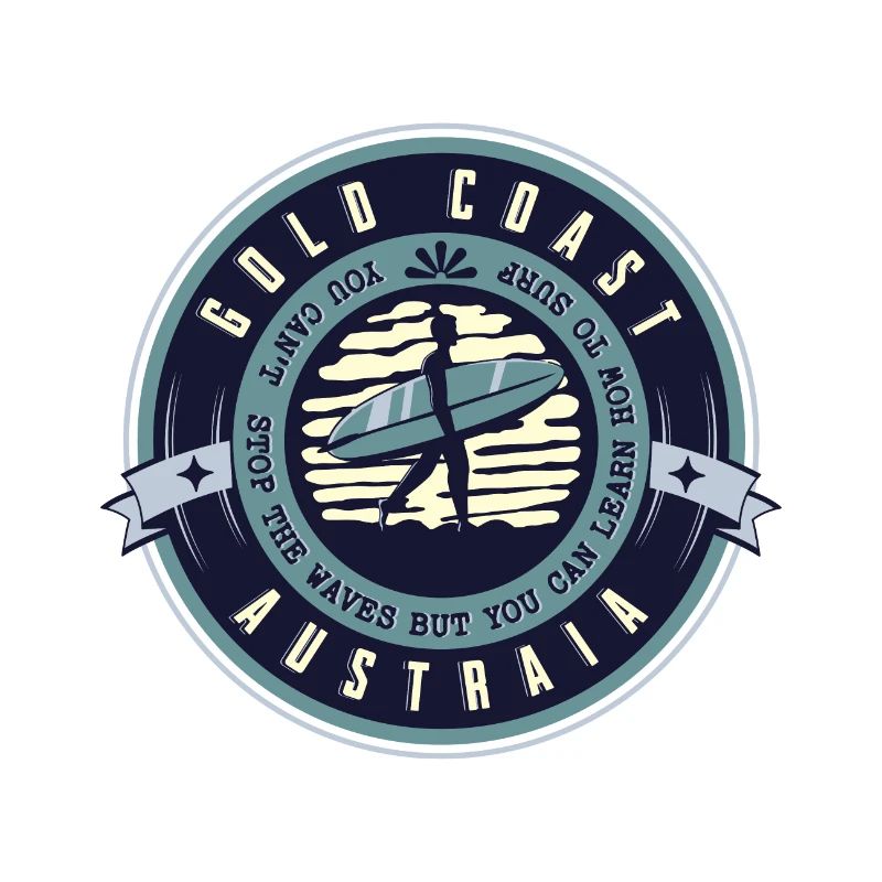 Gold Coast Australien Surfer