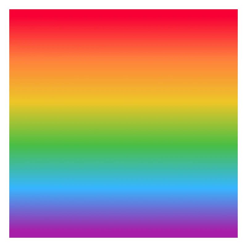 Rainbow flag gradient