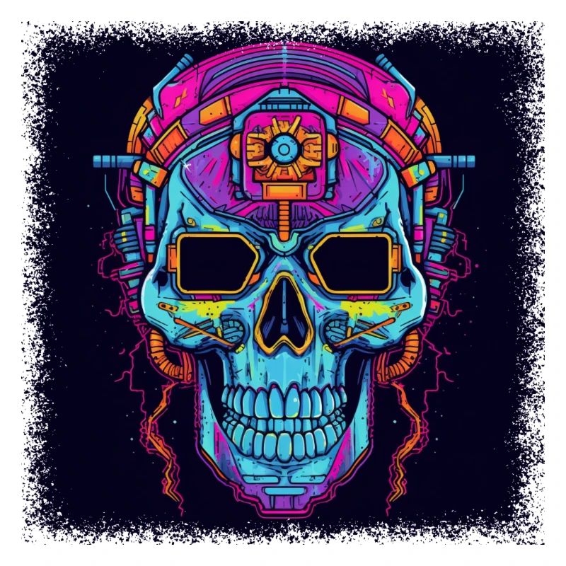 Present Idea Balloons Death Skull Cage Spooky