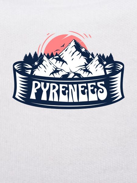 Pyrenees Mountains Red Sunset