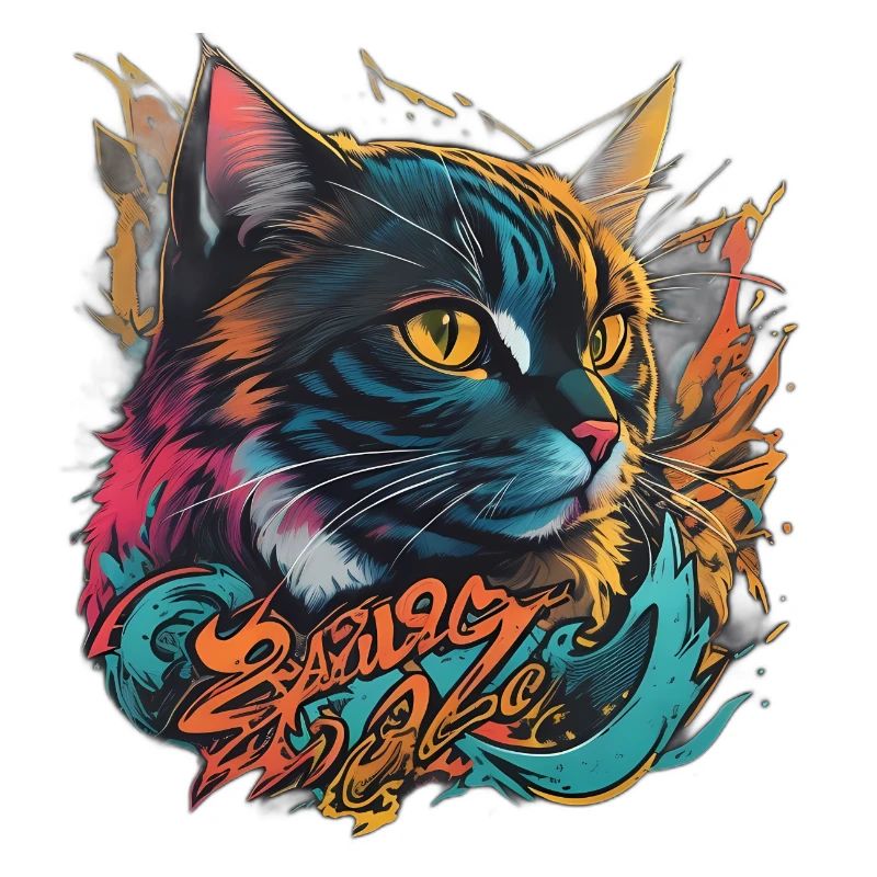 Beautiful Cat Design