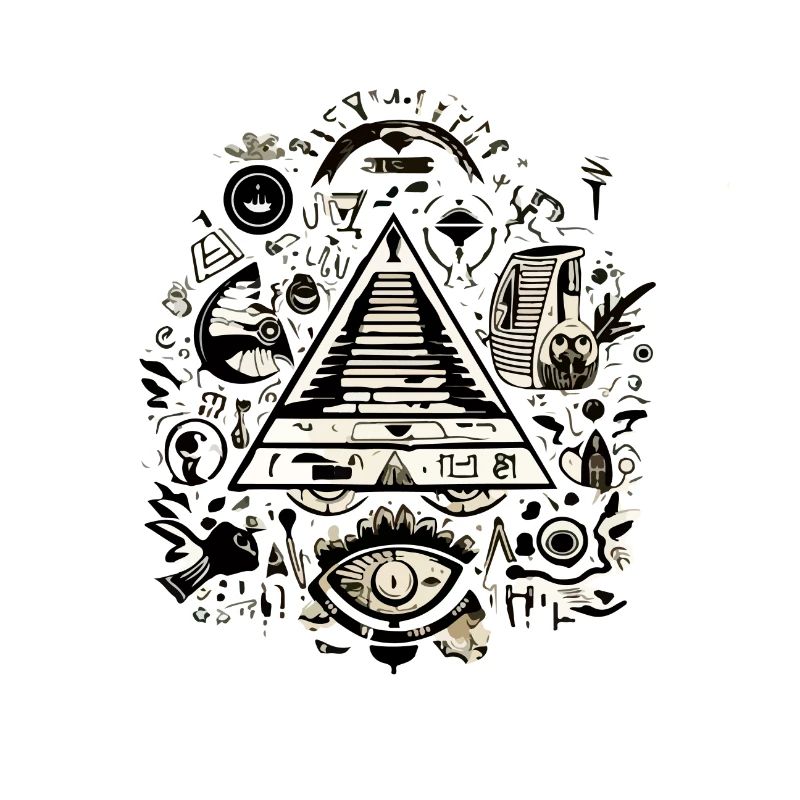 Oeil et pyramide