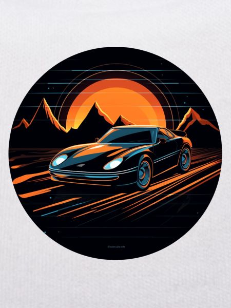Retro Auto der Zukunft