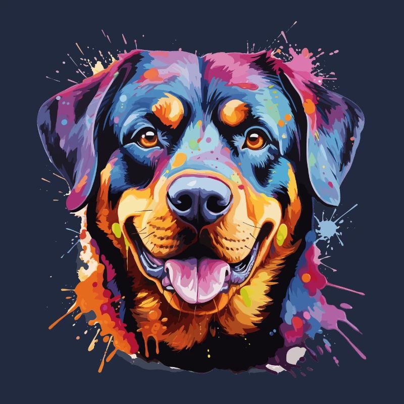 süßer Rottweiler