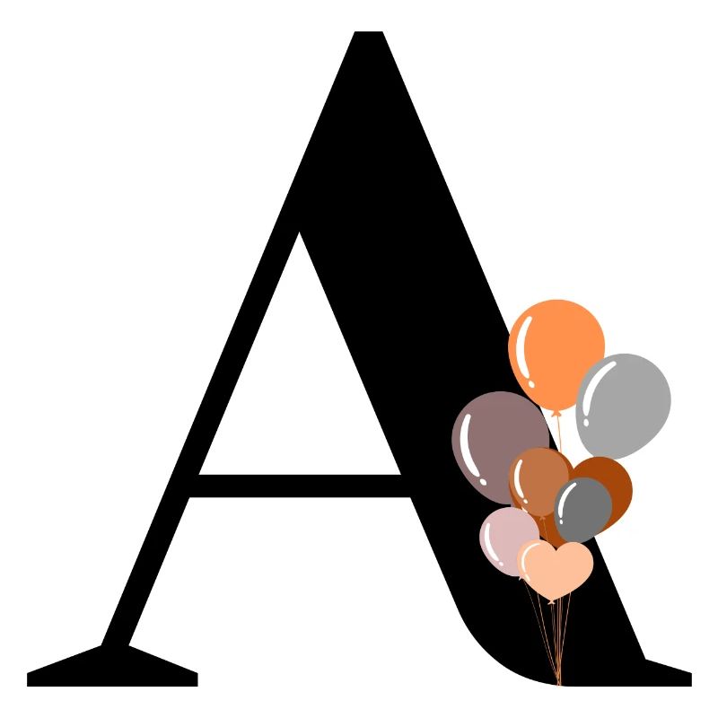 Geburtstags-Ballon-Brief