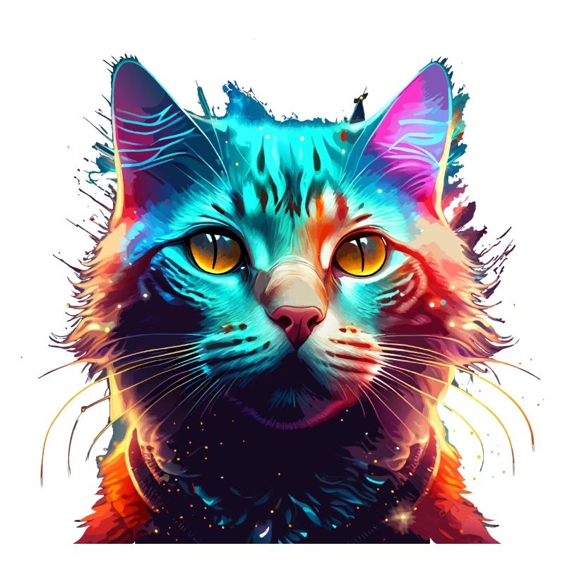 Chat Coloré
