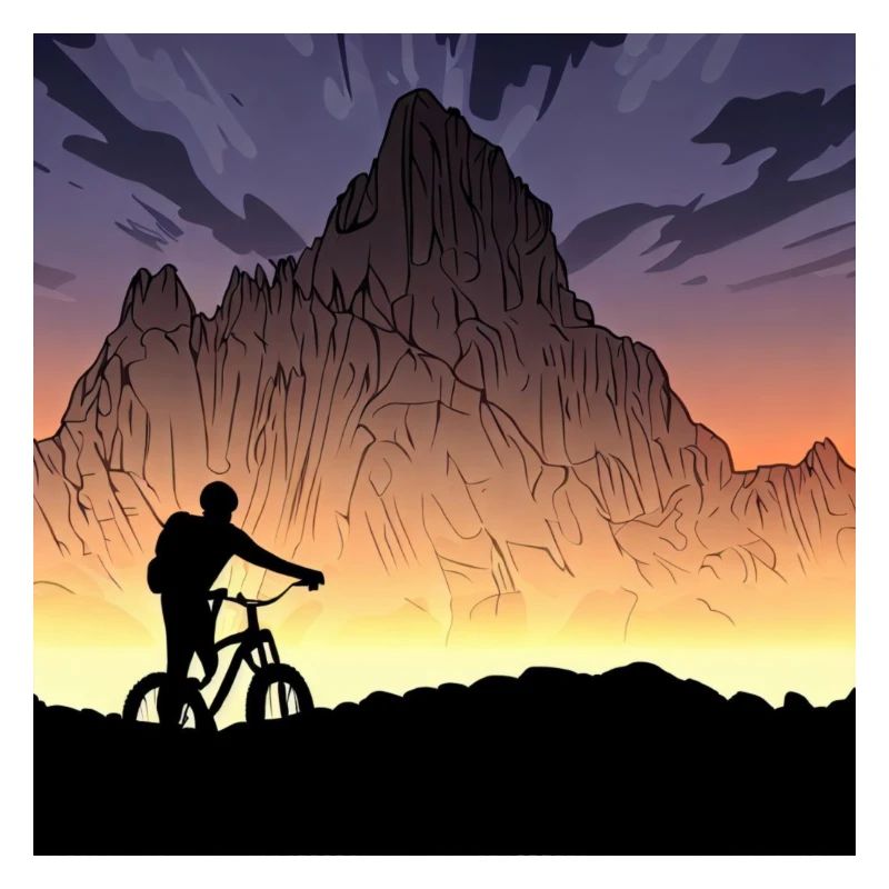 Mountainbiker Bergradler