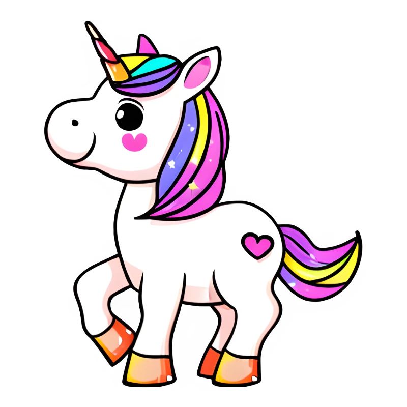 Einhorn Fabeltier Mädchen Einhörner