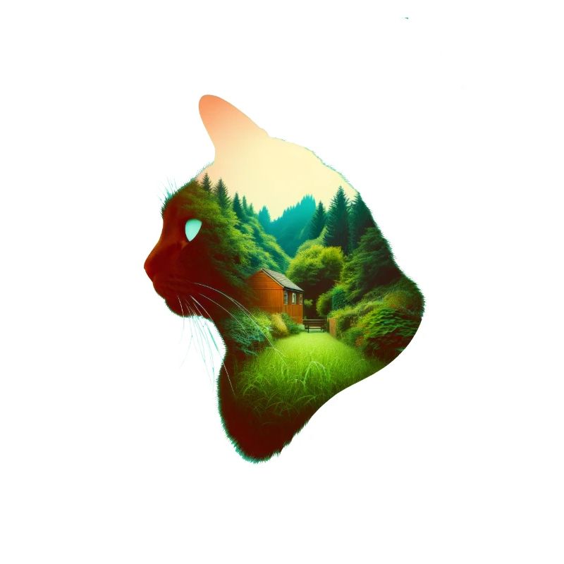 Nature in Cat Pattern