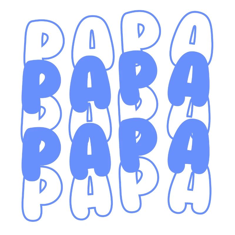 Papa Light Blue