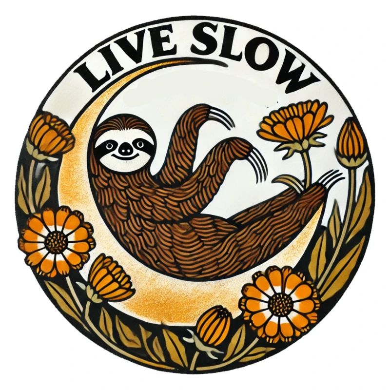 Live Slow Sloth