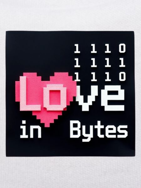 Liebe in Bytes Pixel Art