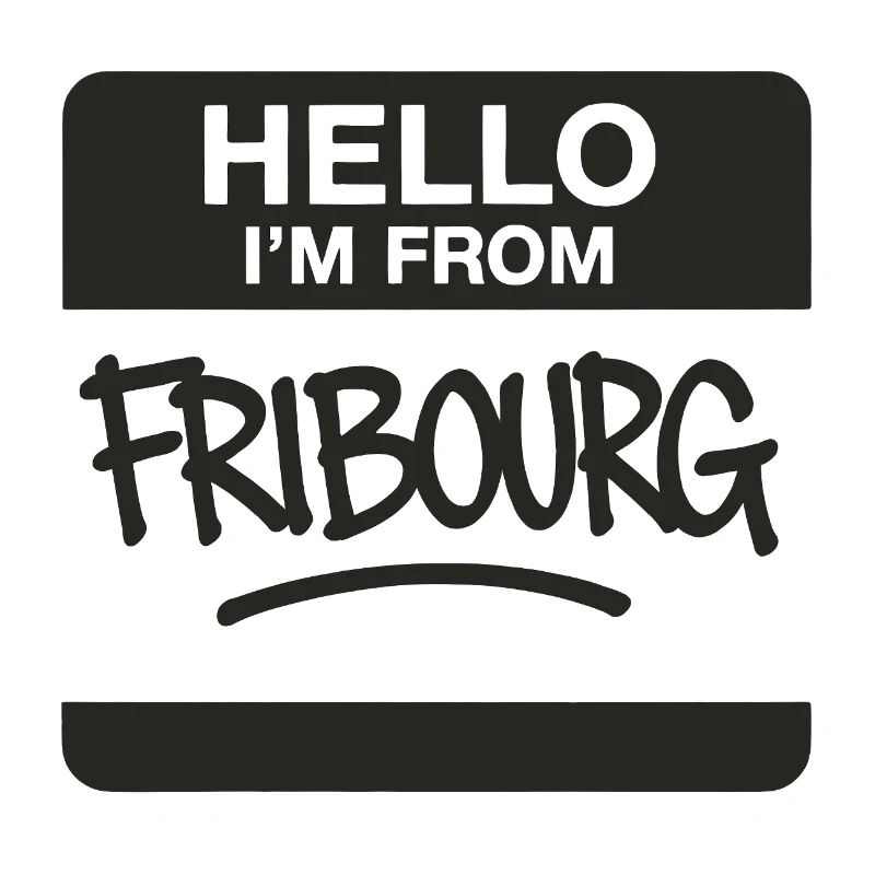 Fribourg Graffiti Sticker