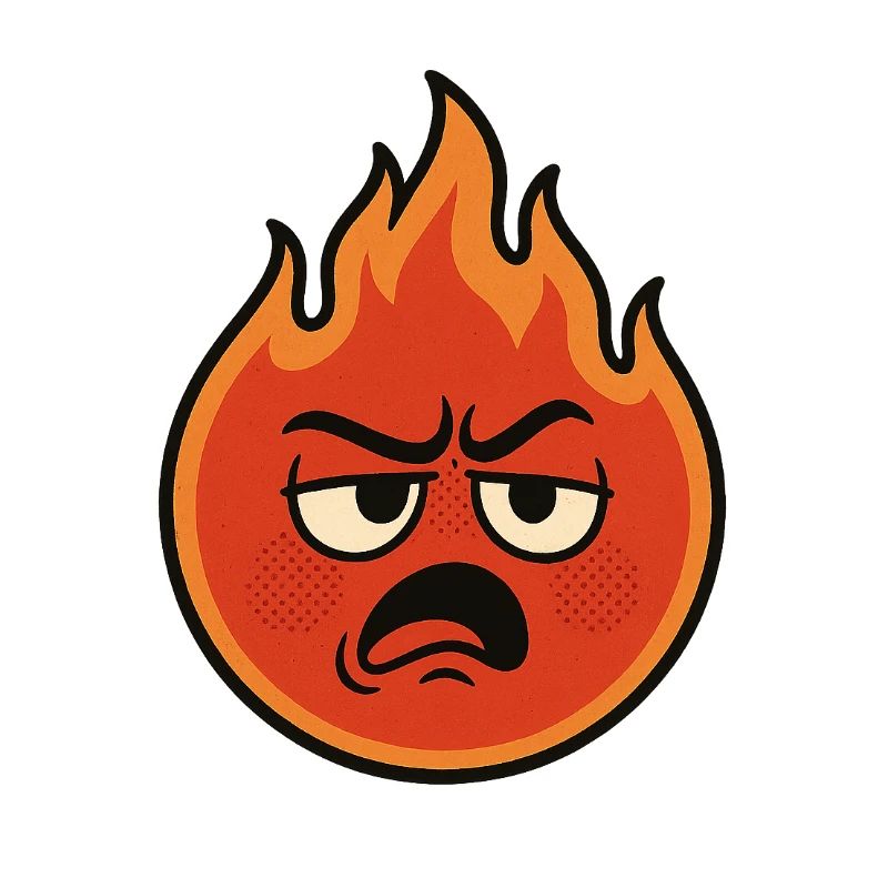 Annoyed embers – When it's boiling inside