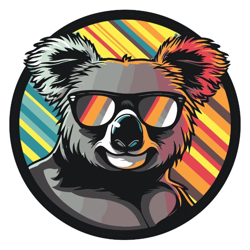 Koala Bande dessinée Cool