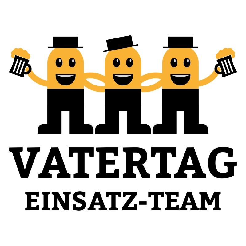 Vatertag einsatz team Geschenk Vater Papa Spruch