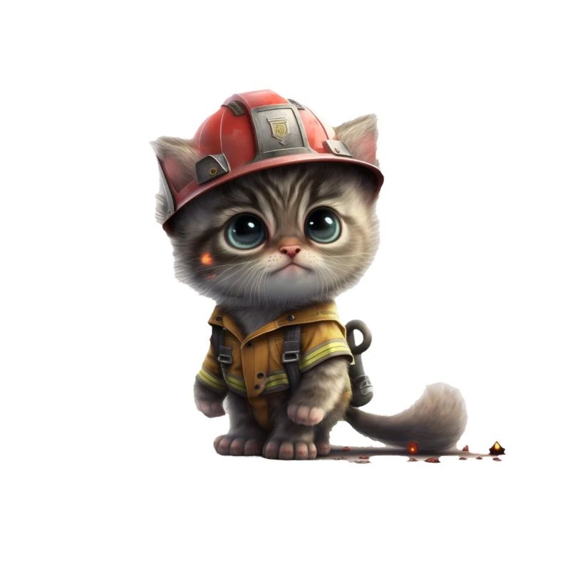 Chat de pompier