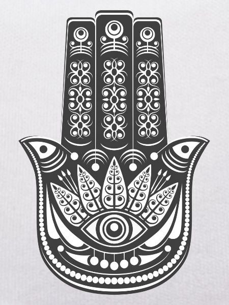 Fatma's hand