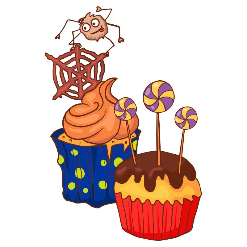 Halloween cupcake muffin cake baking sweets