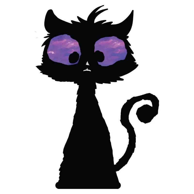 Chat psychédélique