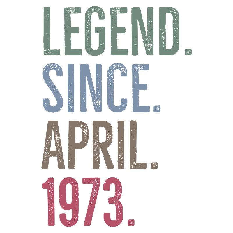 Legende seit April 1973