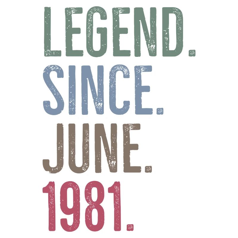 Legende seit Juni 1981