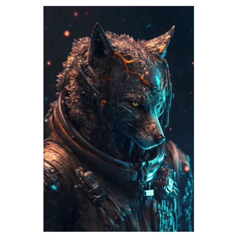 Wolf in space