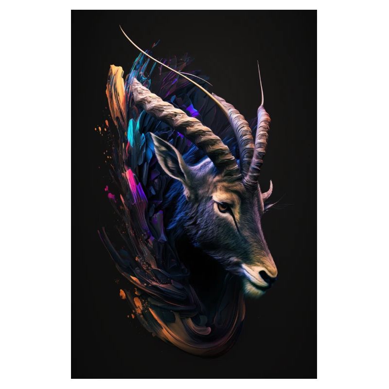 neon steinbock