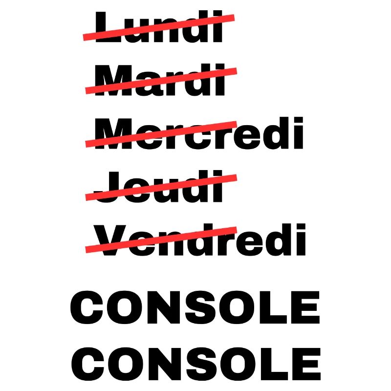 week-end console