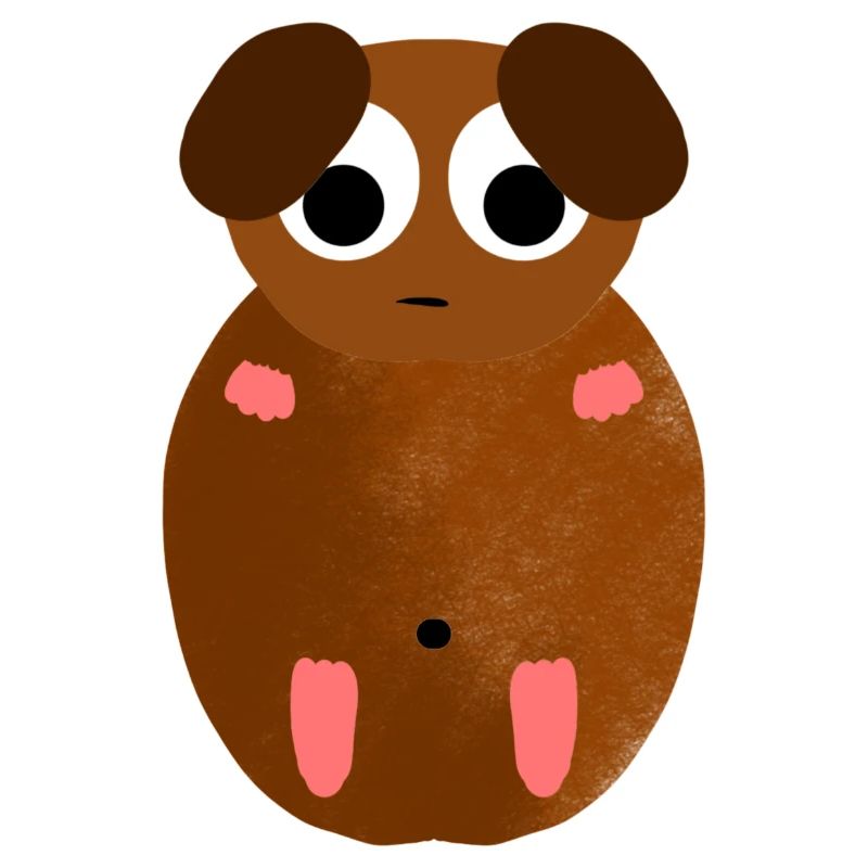 Mignon putter cochon d’Inde