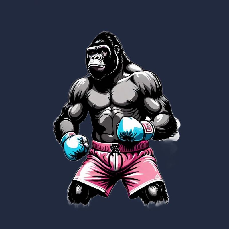 Boxe Boxeur Gorille