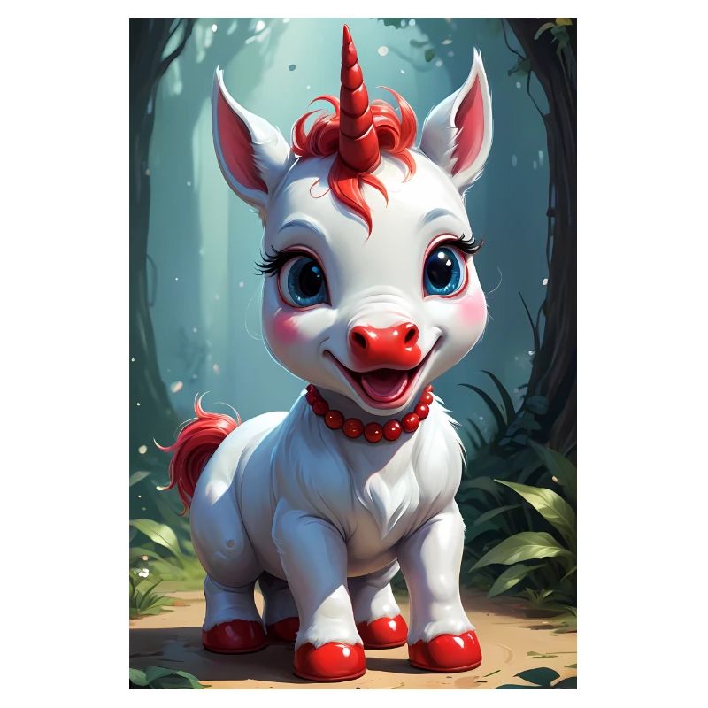 Licorne mignonne