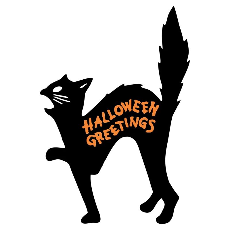 chat d'halloween