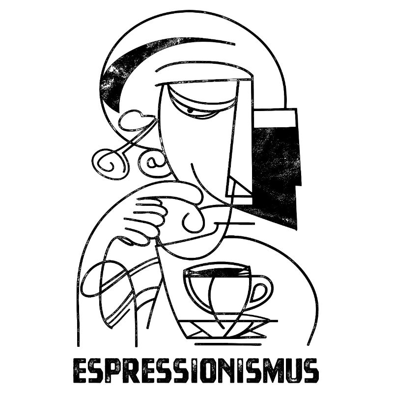 Espressionismus - Espresso - Kaffee trinken