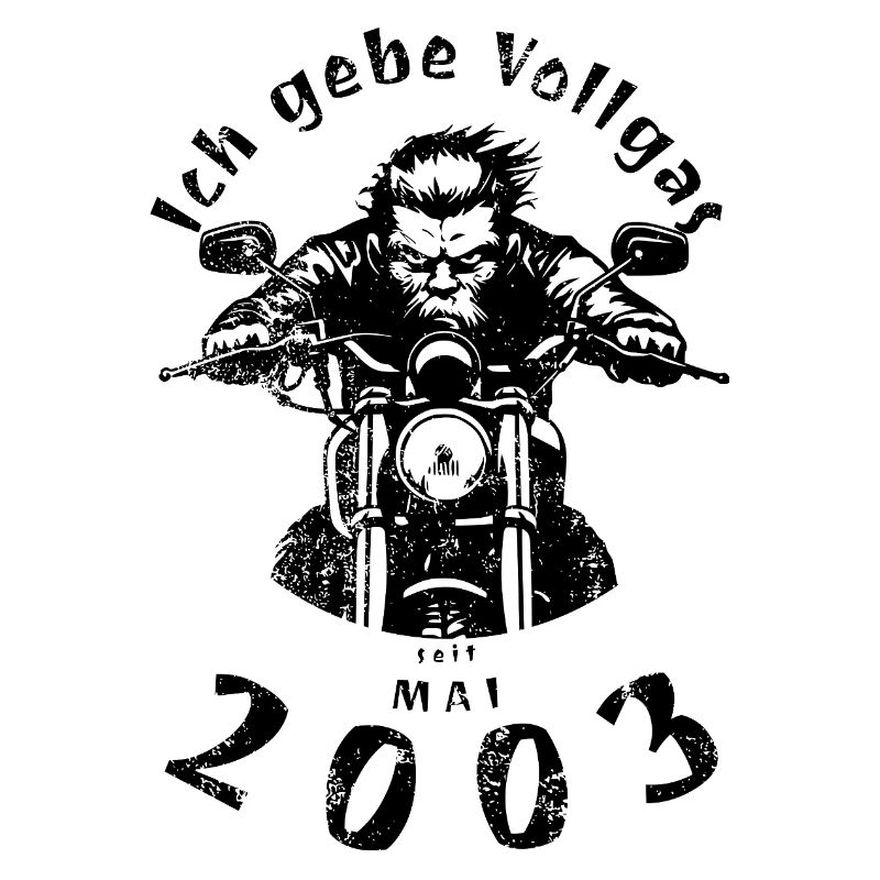 22nd birthday I've been going full throttle since 05/2003