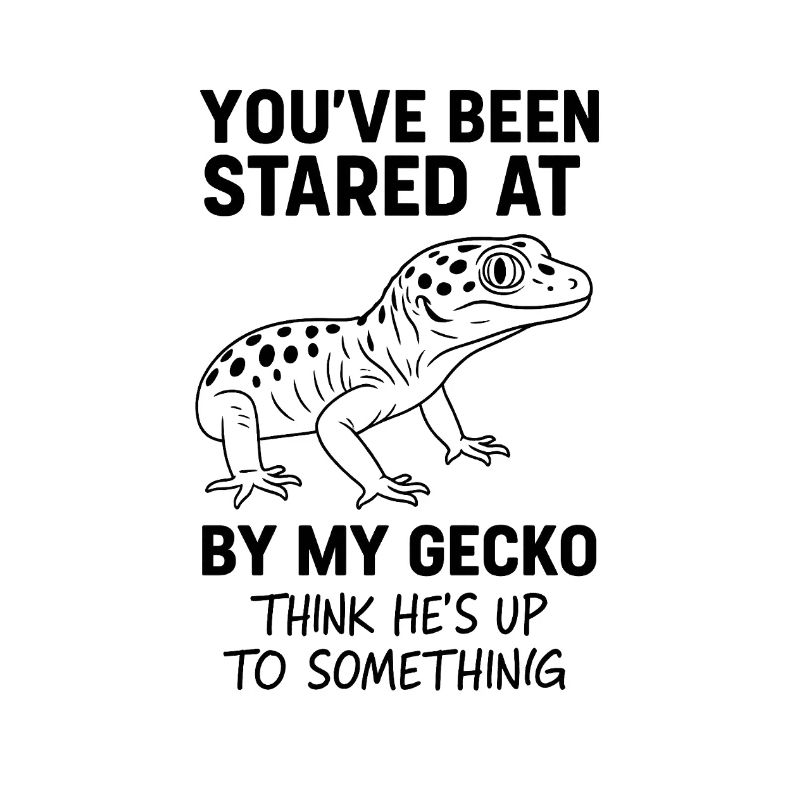 Regardé par mon gecko