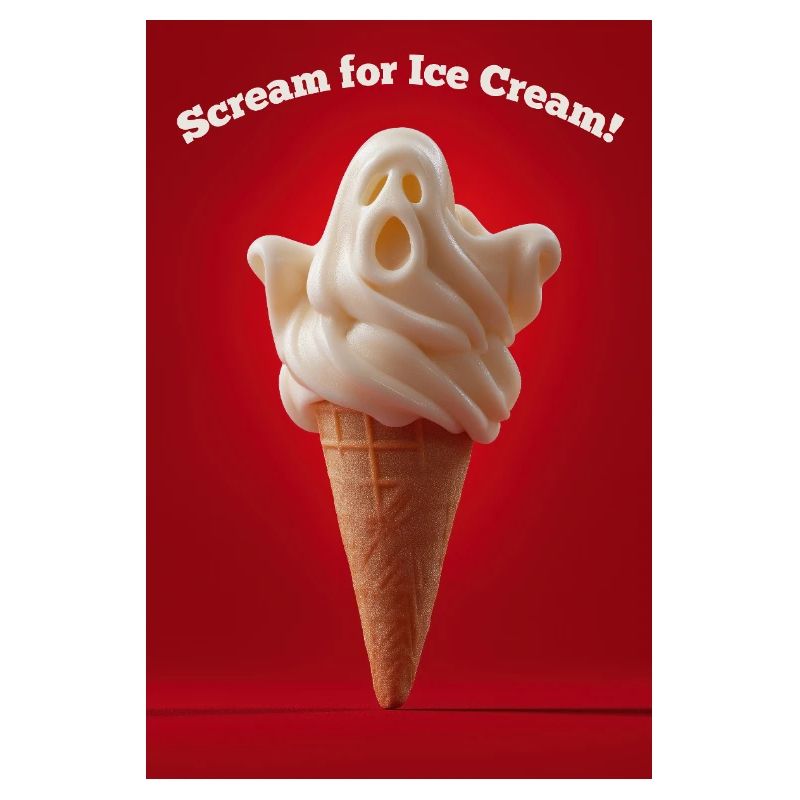 Ghostly Scream Eiswaffel