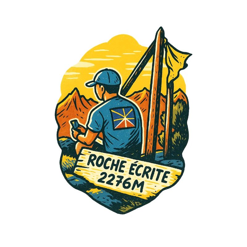 Trail roches écrites