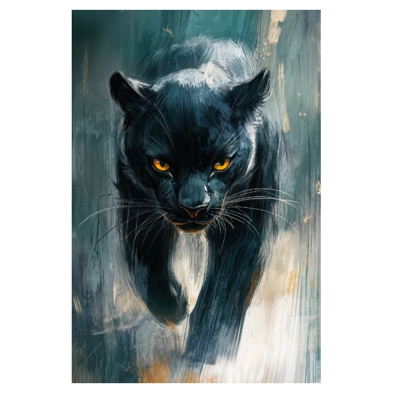 Illustration eines Panthers