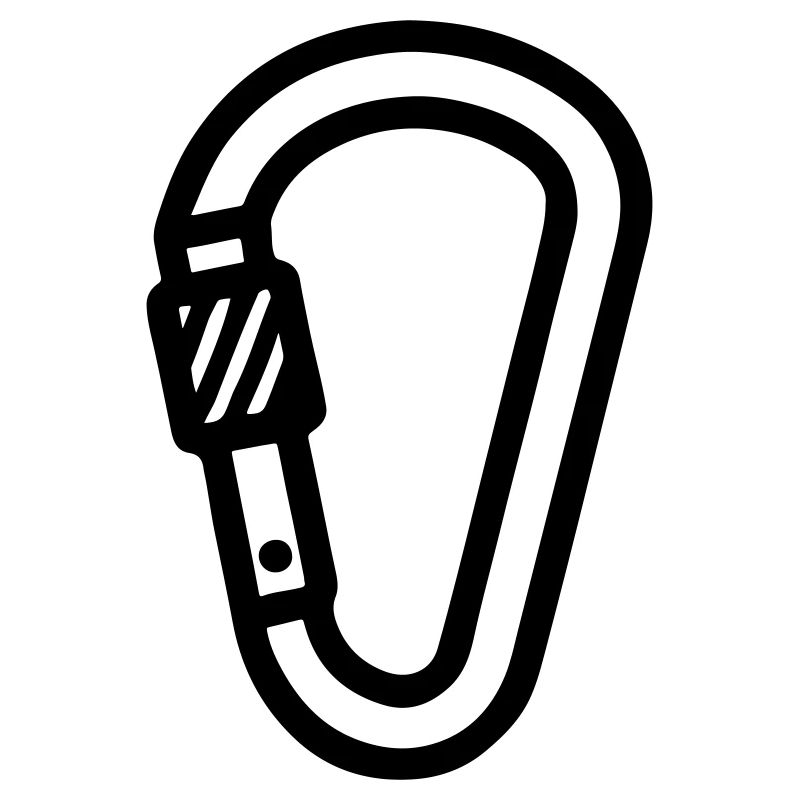 Carabiner Symbol Climbing