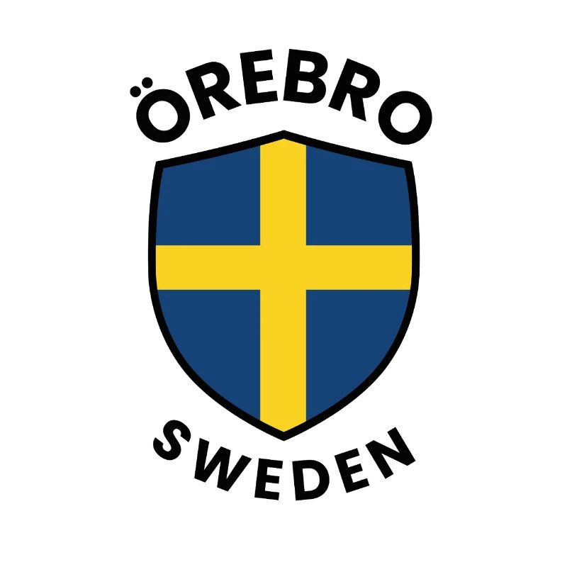 Drapeau du Bouclier d’Örebro Suède