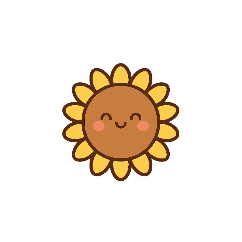 Gelbe Lächelnde Blume