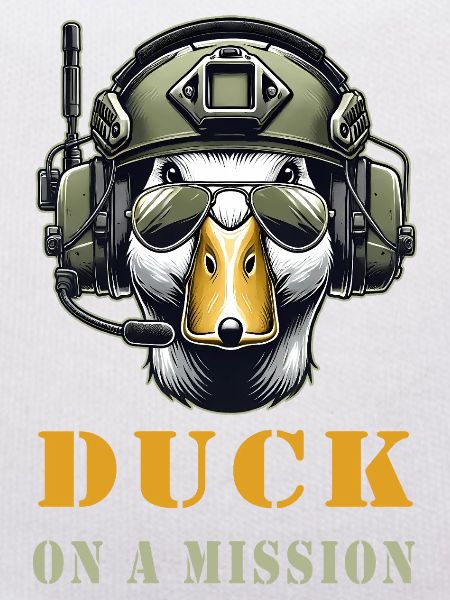 Ente auf Mission