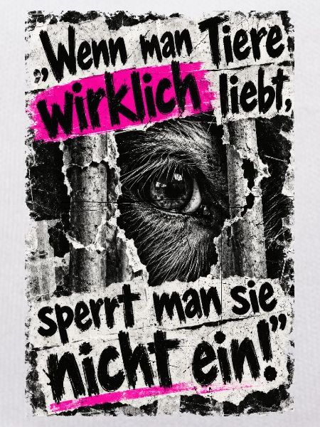 Tiere nicht einsperren
