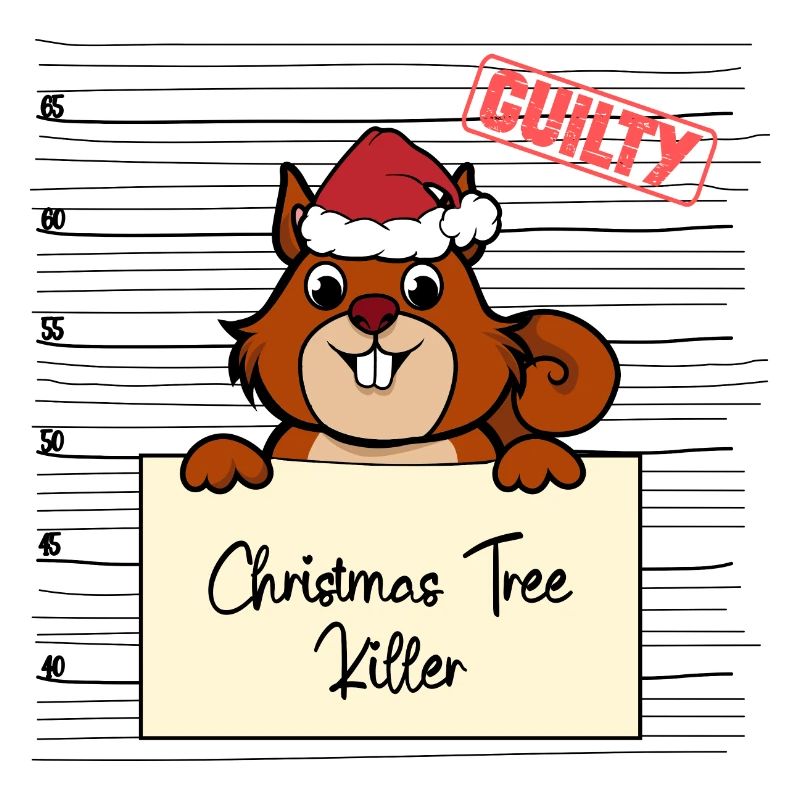 Weihnachtsbaum Umschubser Eichhörnchen