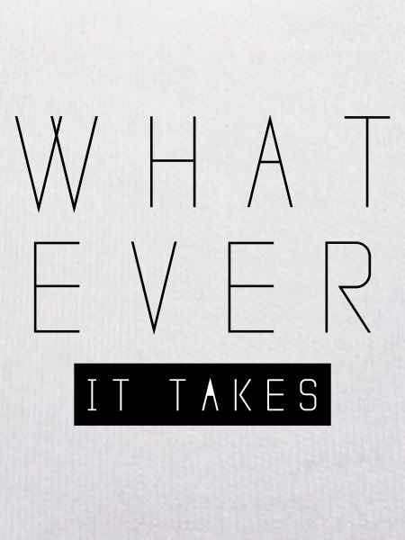 whatever it takes