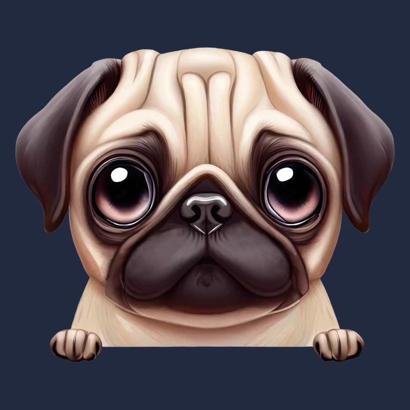 Beautiful Pug Design
