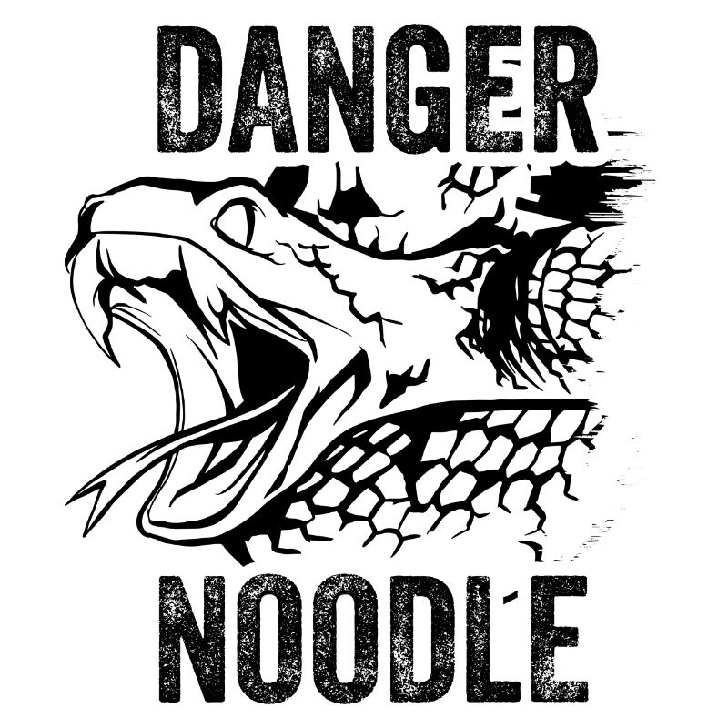 Snake Danger Noodle disant drôle
